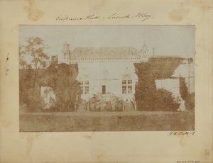 Abbazia di Lacock, la facciata ovest da William Henry Fox Talbot